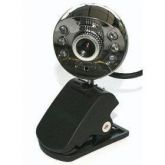 Webcam 12mp 12000k Microfone E Led Usb Visão Noturna