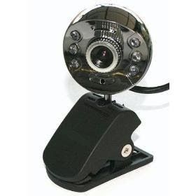 Webcam 12mp 12000k Microfone E Led Usb Visão Noturna